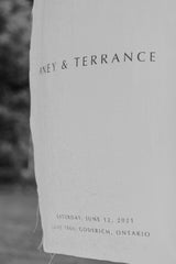 LINEN / Welcome Sign