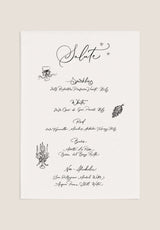 LUMIÈRE / Bar Menu 02