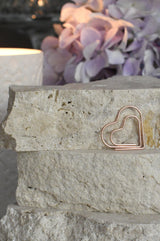Heart Paperclip – Rose Gold