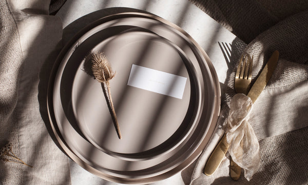 COLLABORATION / Earth Laden Place Settings