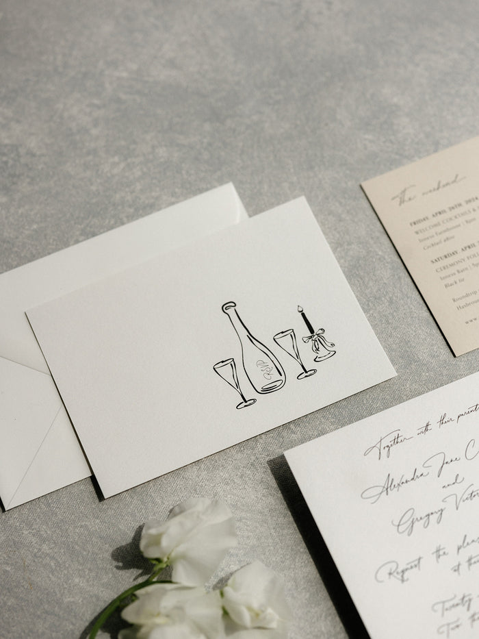 Alexandra & Greg | New York, USA wedding stationary #7