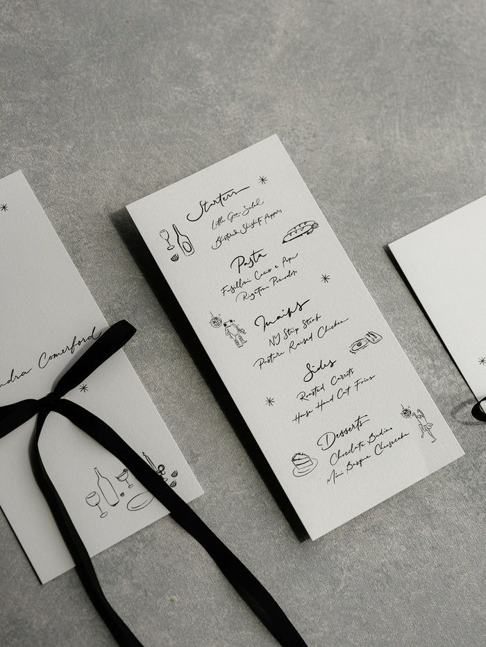 Alexandra & Greg | New York, USA wedding stationary #10