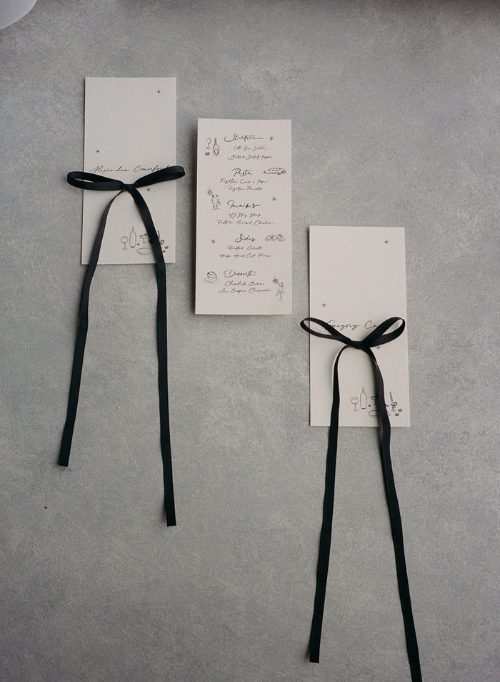 Alexandra & Greg | New York, USA wedding stationary #13