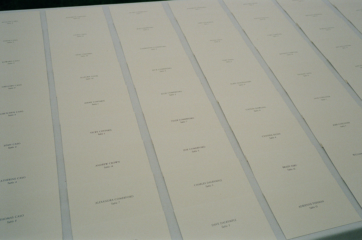 Alexandra & Greg | New York, USA wedding stationary #18