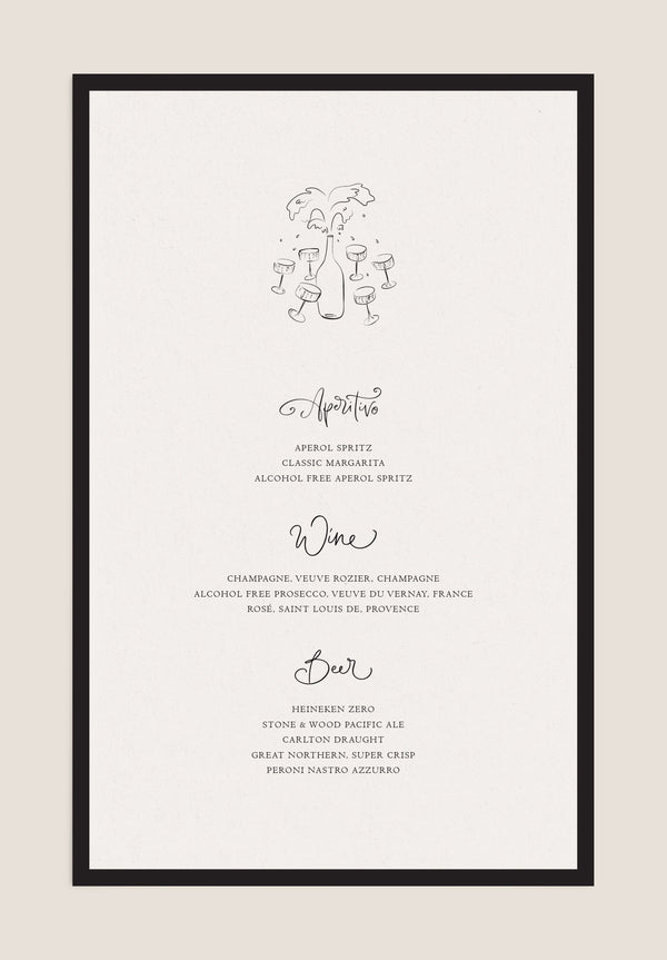 DELLA VITA / Bar Menu 02