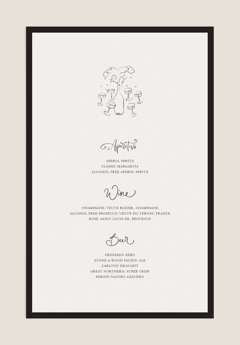 DELLA VITA / Bar Menu 02