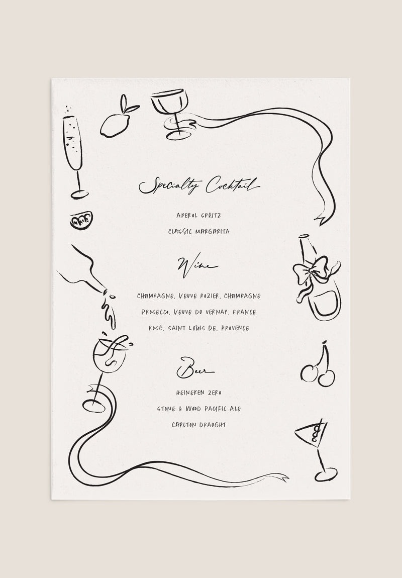 DELLA VITA / Bar Menu 03