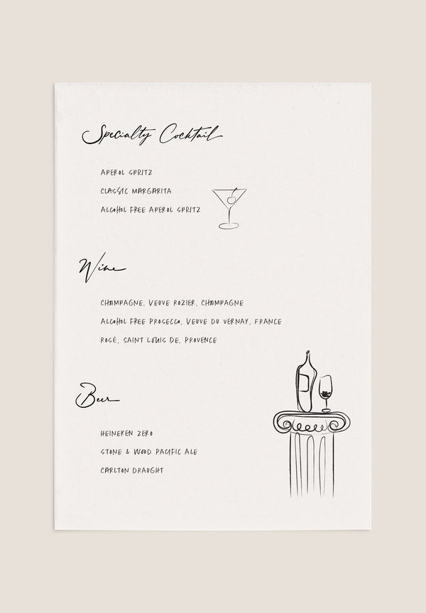 DELLA VITA / Bar Menu 04