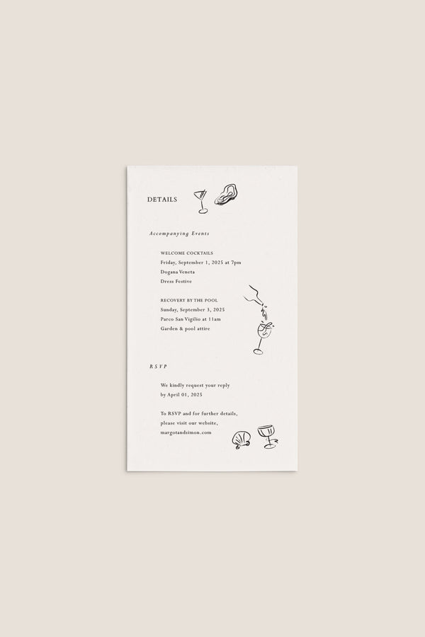 DELLA VITA / 01 Enclosure Card
