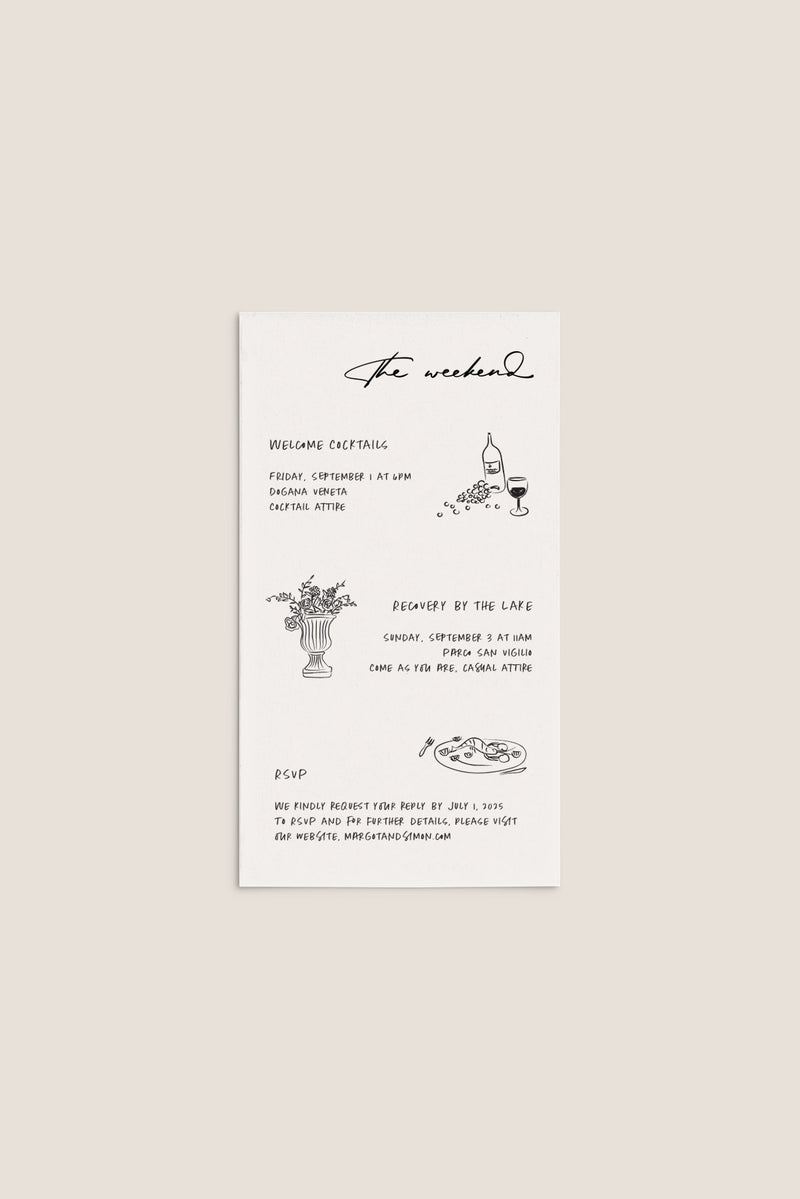 DELLA VITA / 02 Enclosure Card