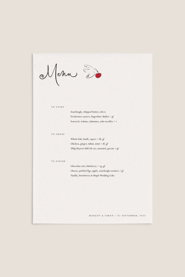 DELLA VITA / Menu 01