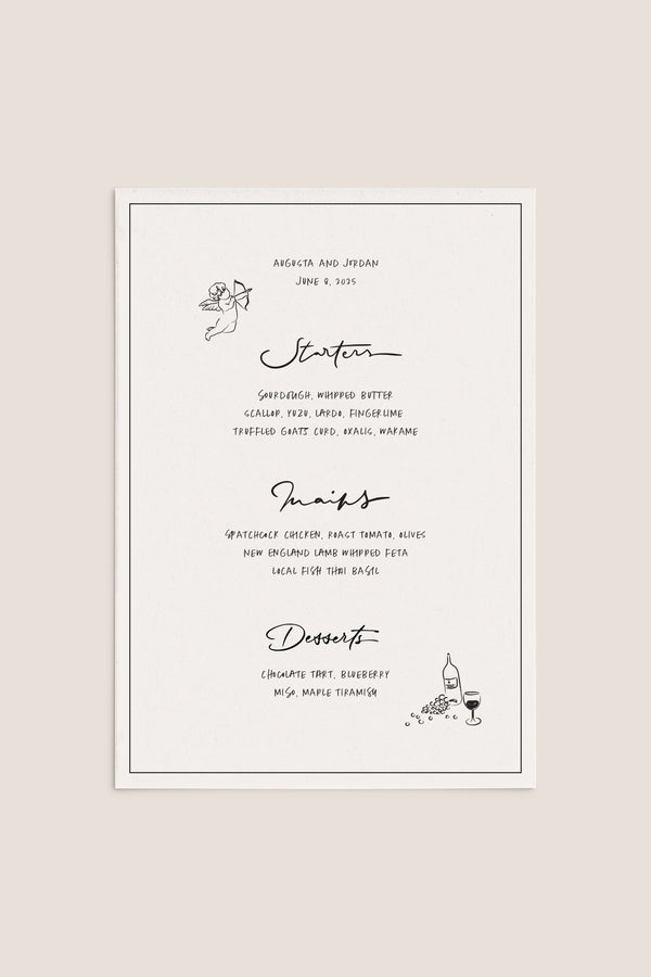DELLA VITA / Menu 03