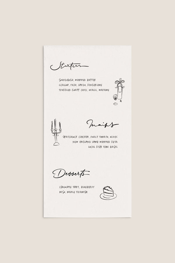 DELLA VITA / Menu 04