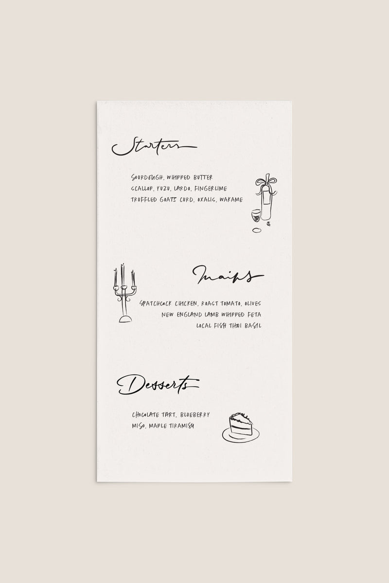 DELLA VITA / Menu 04