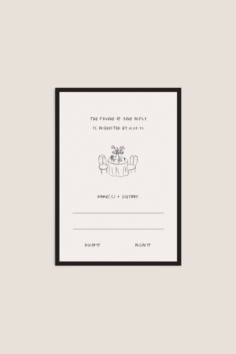 DELLA VITA / 02 RSVP Card