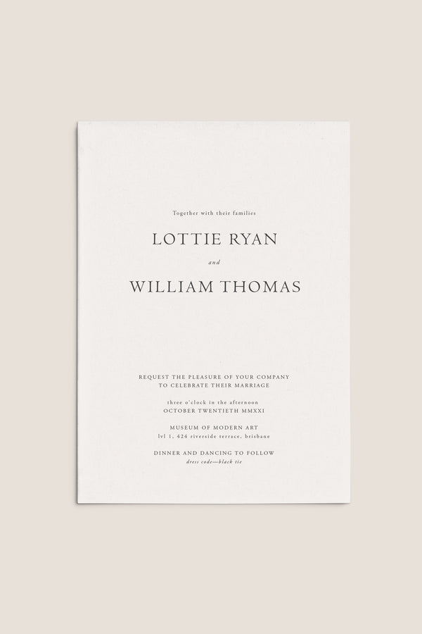 Lola Custom Invitation