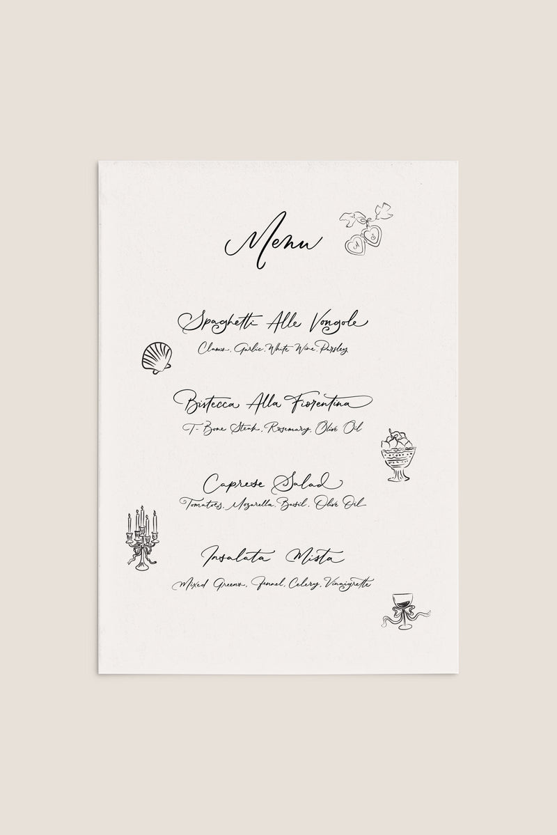LUMIÈRE / Menu 01