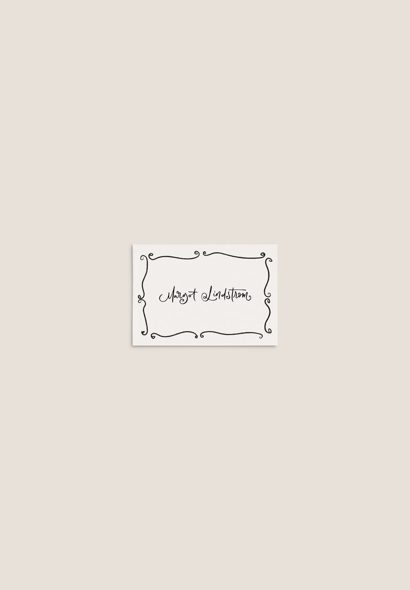 LUMIÈRE / Place Cards 01 (bespoke lettering)