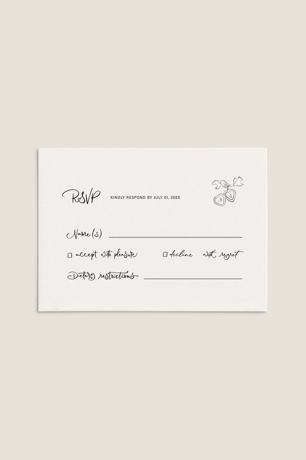 LUMIÈRE / 01 RSVP Card