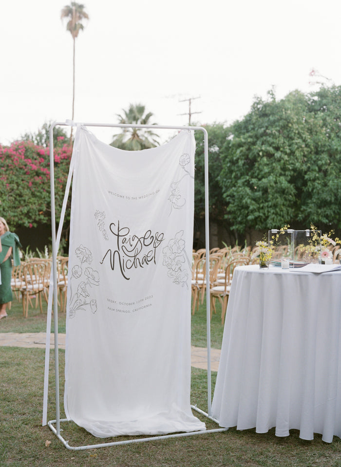 Paige & Michael | Palm Springs, USA wedding stationary #10