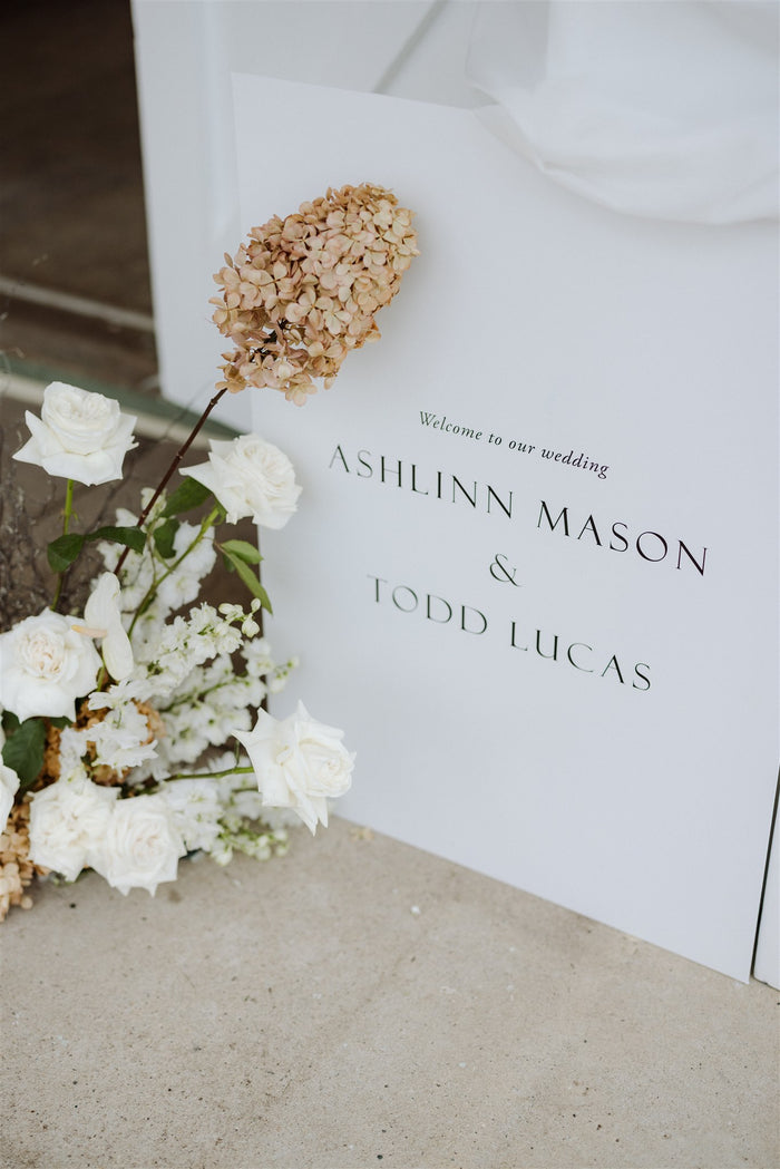 Ash & Todd | Melbourne Australia wedding stationary #1