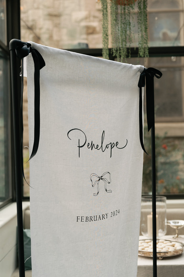 Penelope's Baby Shower | Philadelphia, USA wedding stationary #4