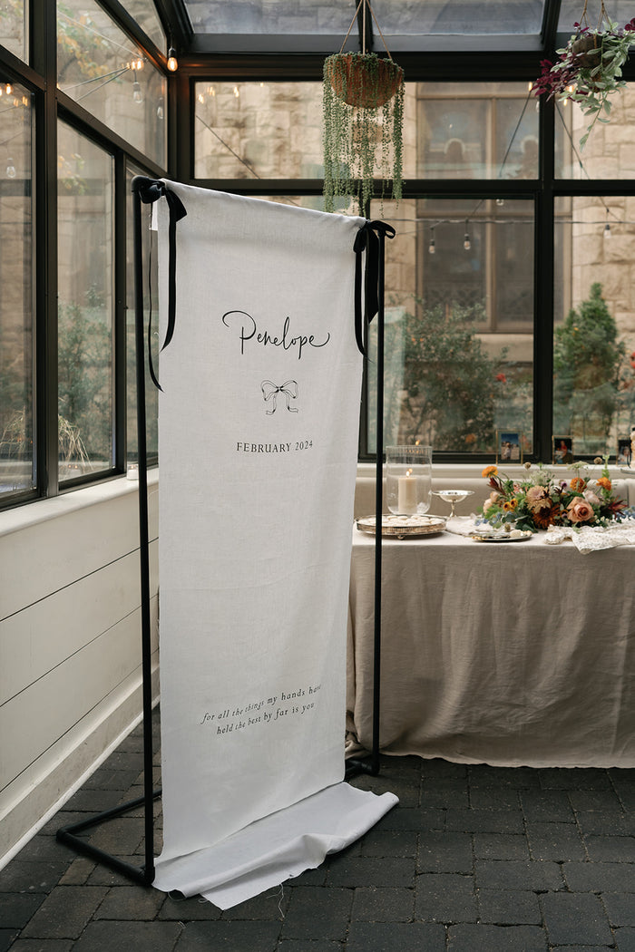 Penelope's Baby Shower | Philadelphia, USA wedding stationary #14