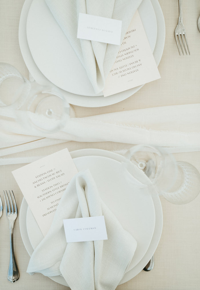 Sydney & Trent | Kingston Springs, TN wedding stationary #2