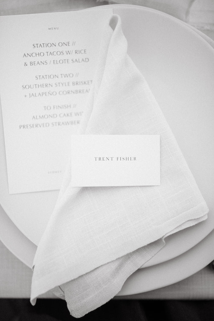 Sydney & Trent | Kingston Springs, TN wedding stationary #7