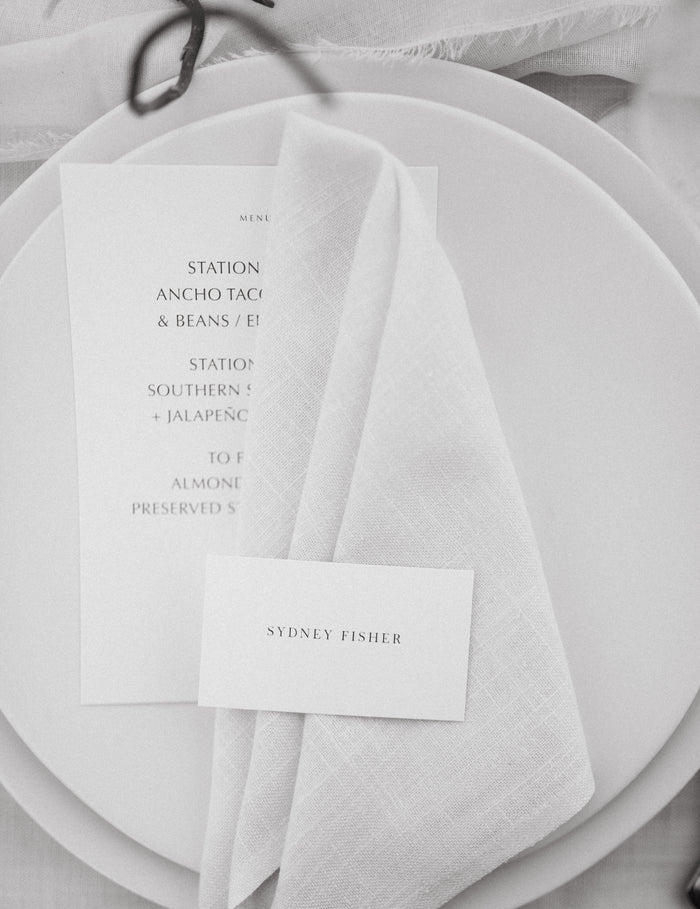 Sydney & Trent | Kingston Springs, TN wedding stationary #8
