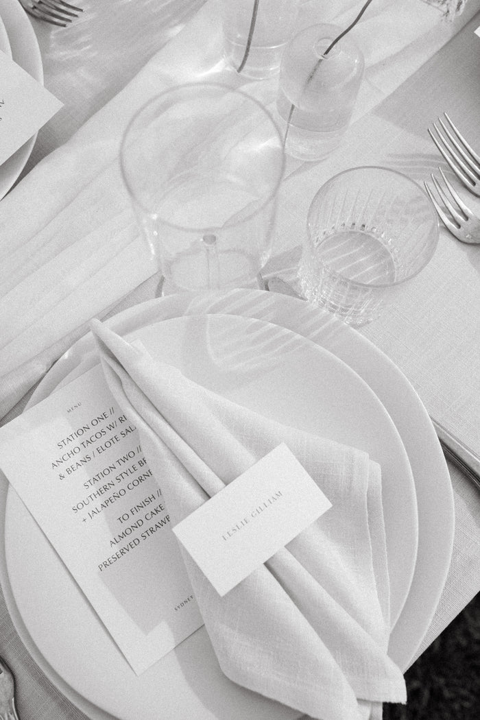 Sydney & Trent | Kingston Springs, TN wedding stationary #11