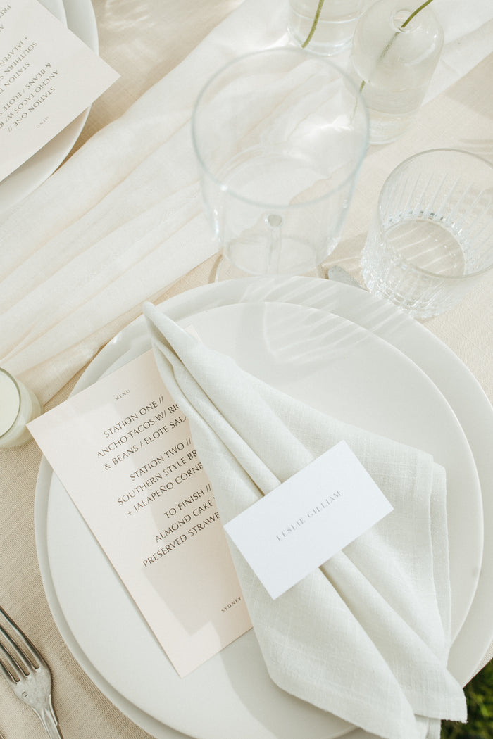 Sydney & Trent | Kingston Springs, TN wedding stationary #12