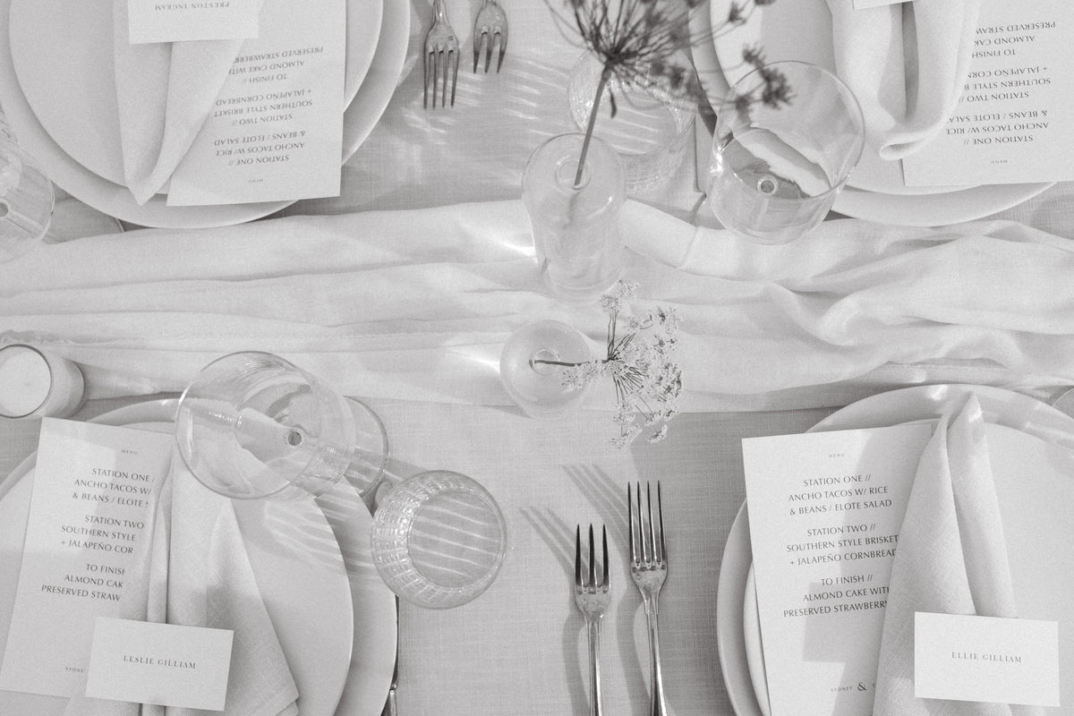 Sydney & Trent | Kingston Springs, TN wedding stationary #3