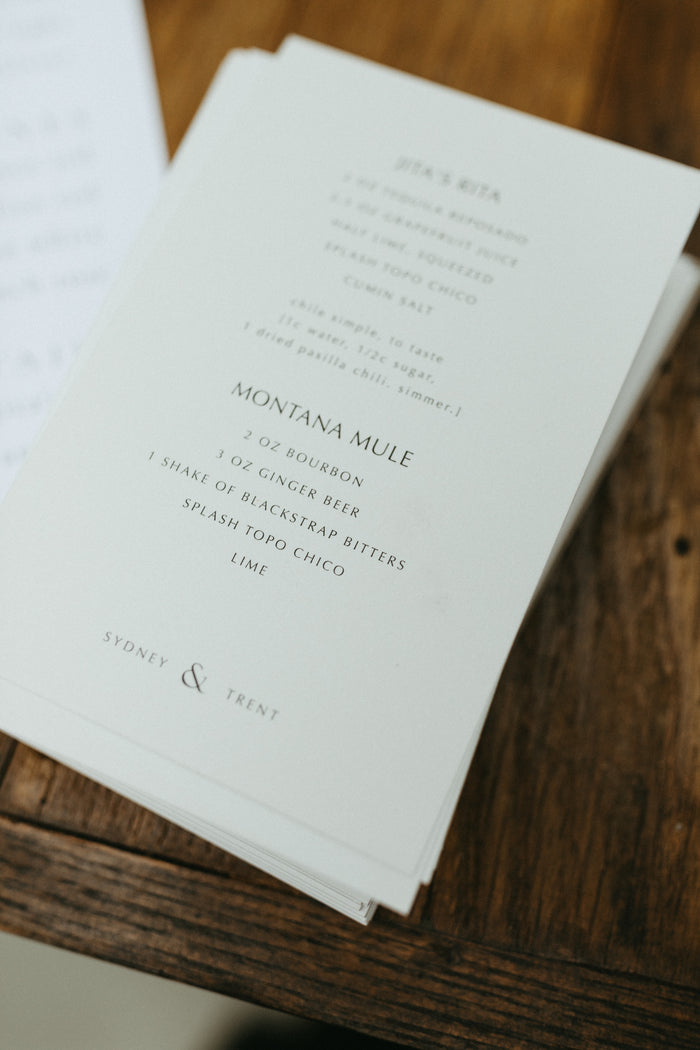 Sydney & Trent | Kingston Springs, TN wedding stationary #18