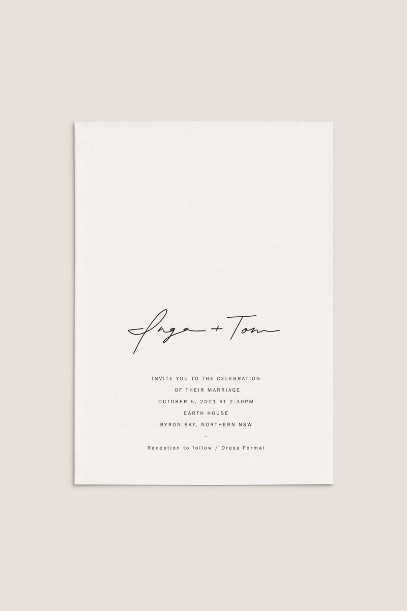 FLORENCE Invitation