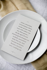 NARRATIVE / Menu 01