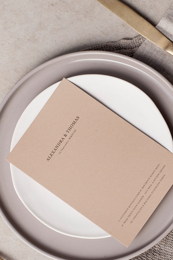 NARRATIVE / Menu 03