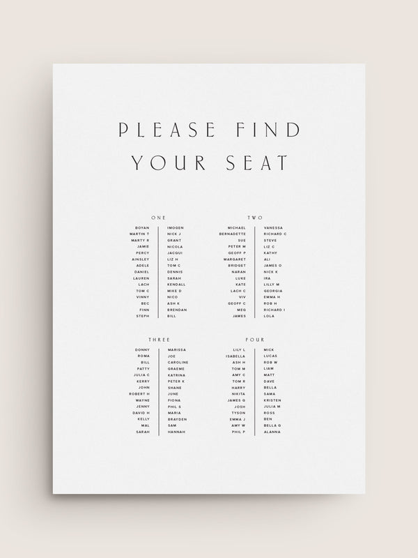 NARRATIVE / Seating 04