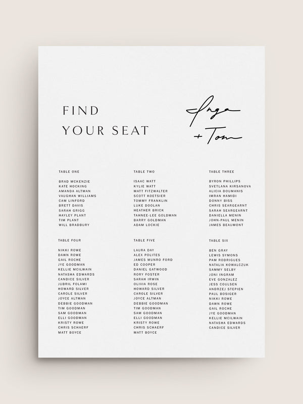 NEW ROMANTICS / Seating 02