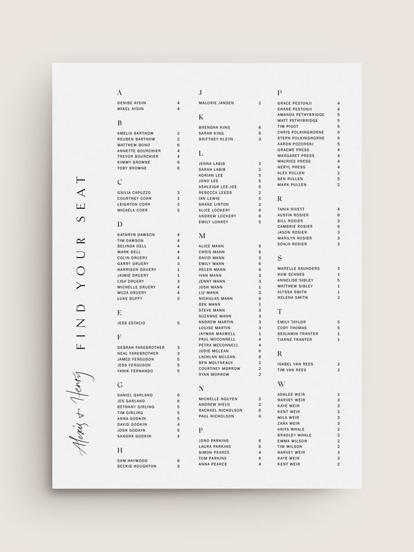 NEW ROMANTICS / Seating 03