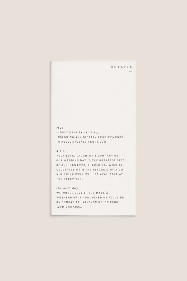 PALOMA Enclosure Card