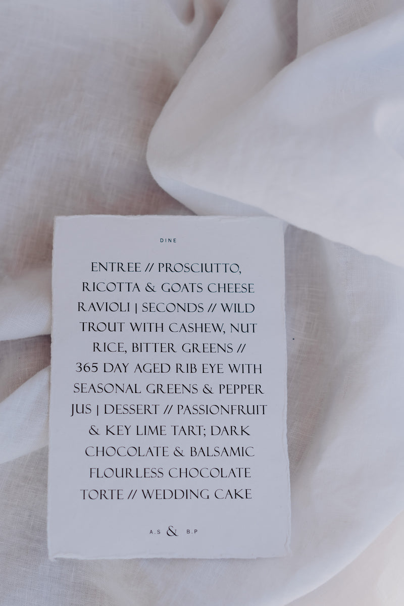 NARRATIVE / Menu 01